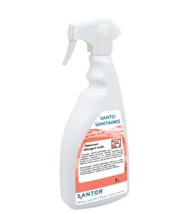 Détergent détartrant sanitaire 1 L Santo Sanitaire Santor