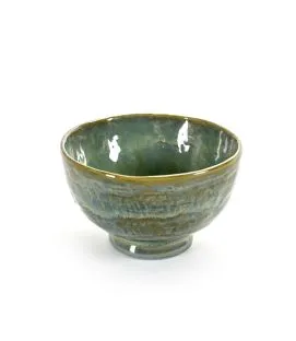 Bol rond vert grès émaillé 40 cl Ø 14,5 cm Pure Sea Green Serax
