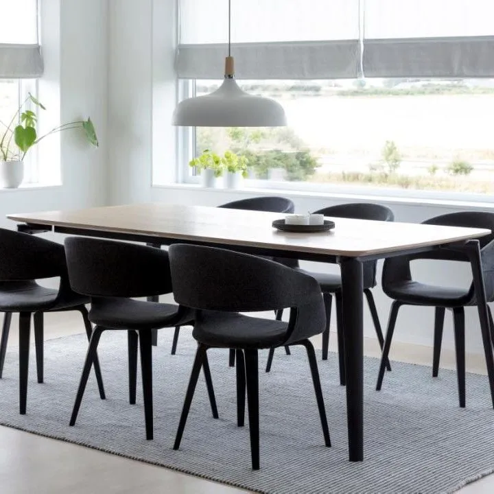 Table à manger Cecile 200x100 - beige uni