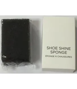 éponge à chaussures plastique White And Black (500 pièces)