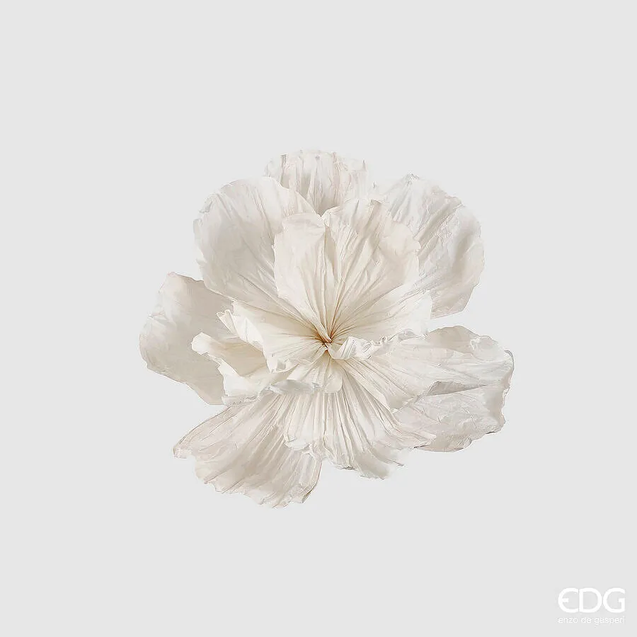 EDG Enzo De Gasperi Jumbo Peony Hanging H 60 Cm D 80 Cm White