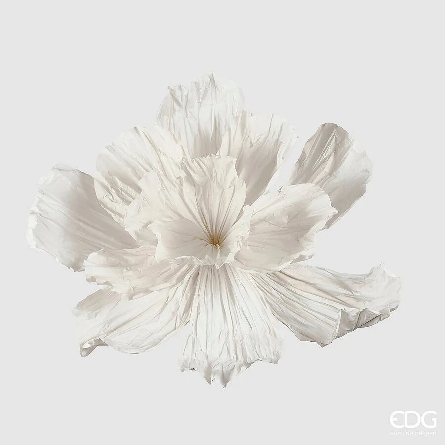 EDG Enzo De Gasperi Jumbo Peony Hanging H 70 Cm D 100 Cm White