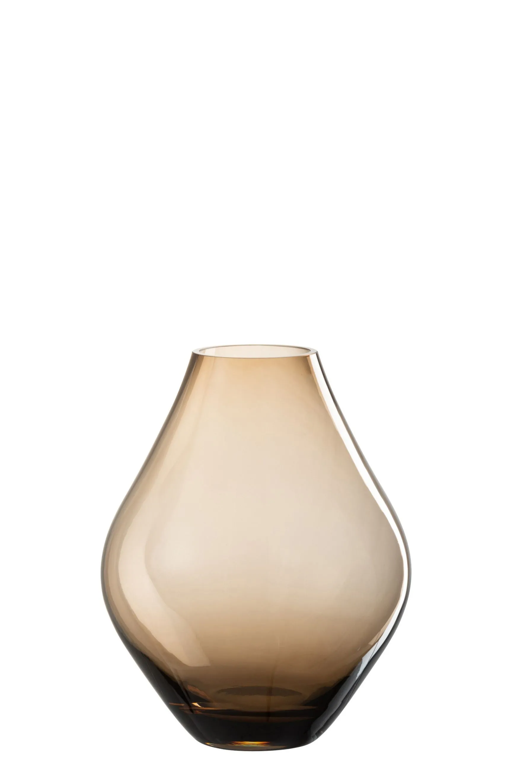 Vase abby verre ambre small