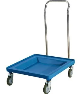 Poignée seule pour socle rouleur inox plate_length Pro.cooker