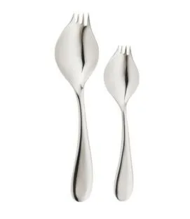 Cuillère fourchette multi-fonctions inox 18/10 15,9x3,8 cm Demoiselle Georgette