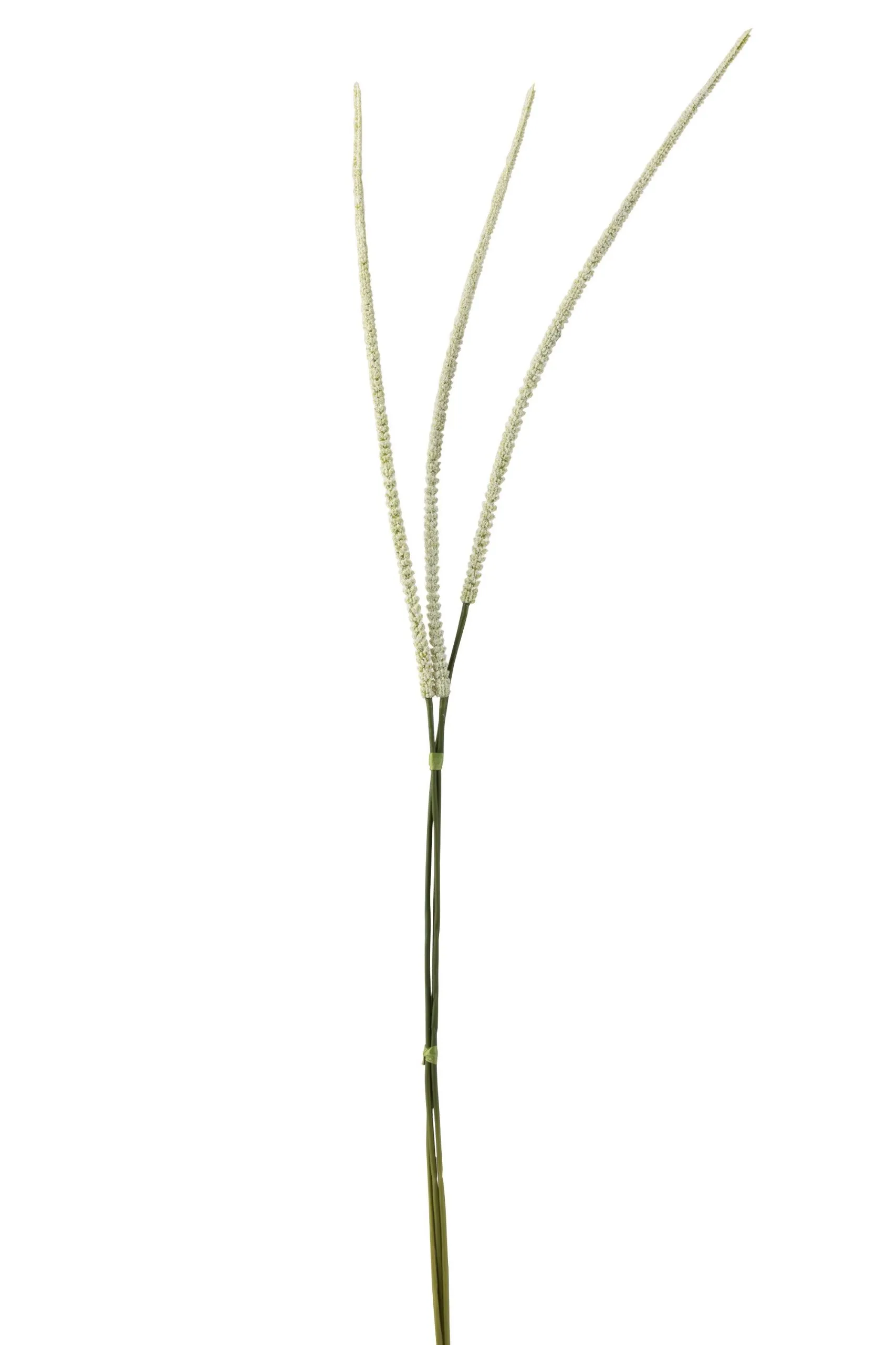 Bouquet preles plastique blanc