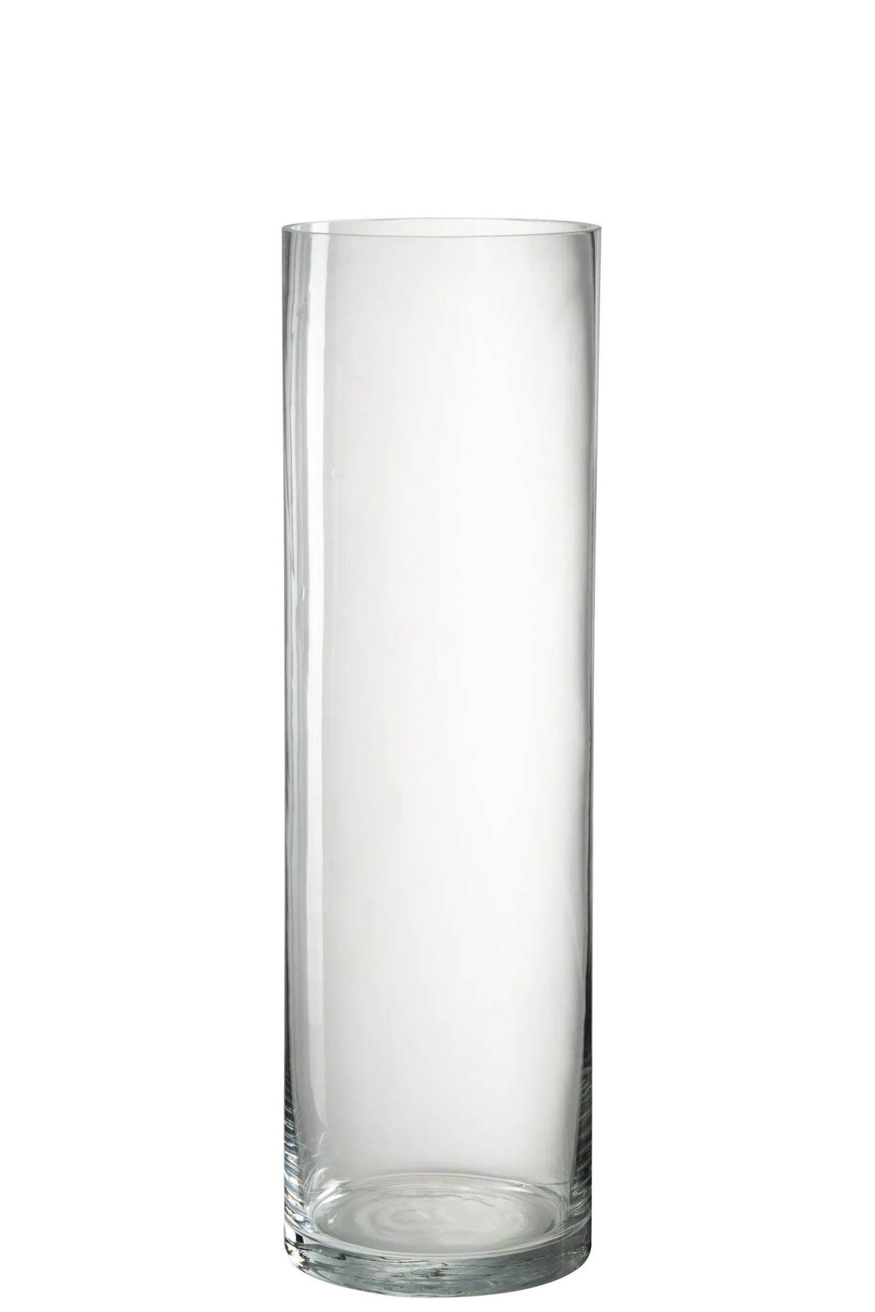 Vase cylindrique eca verre transparent