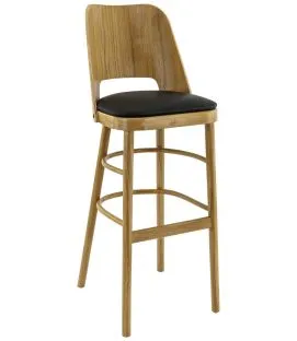 Structure de chaise marron 113x44x50 cm Budapest