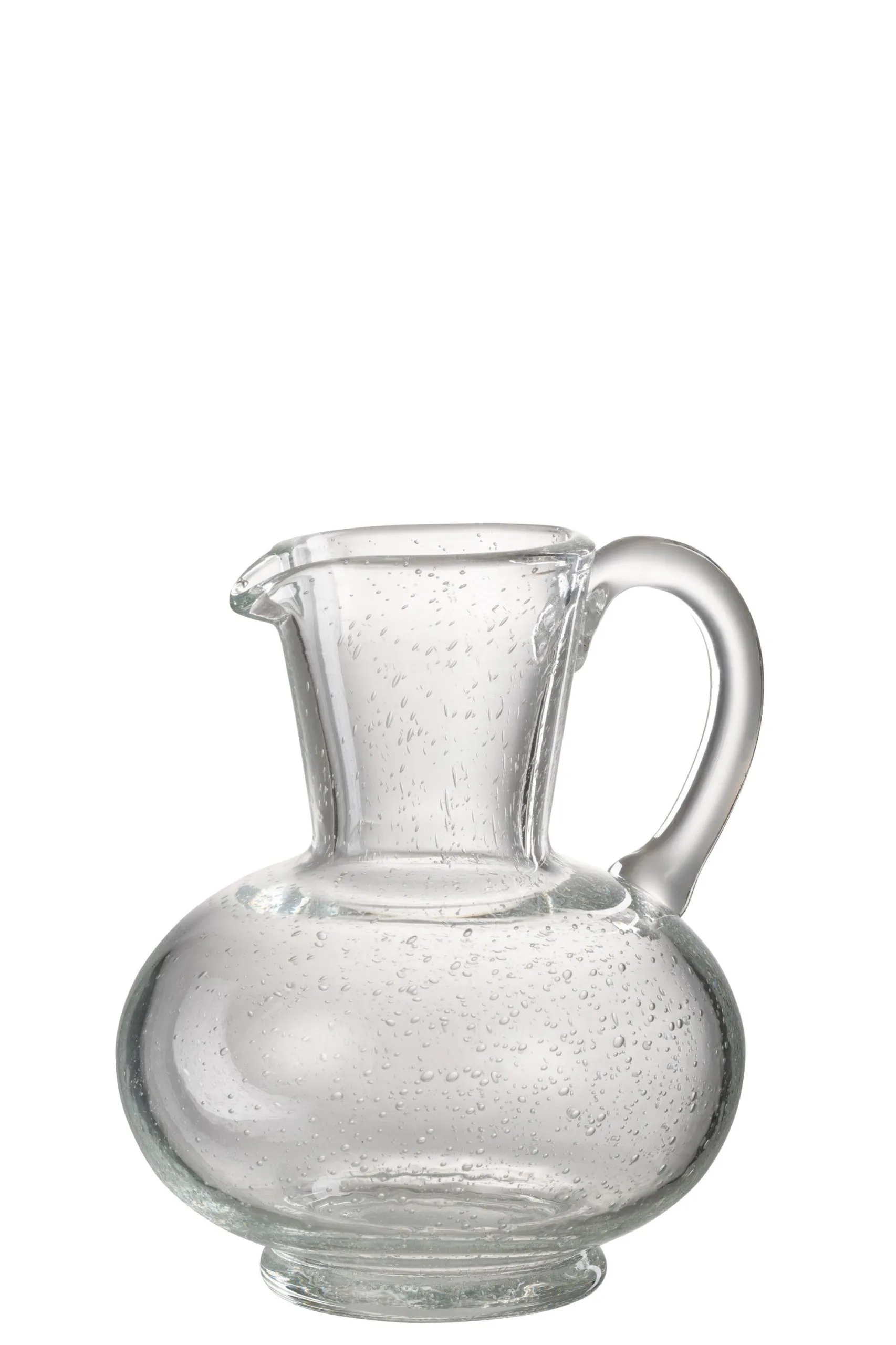 Carafe boule verre transparent