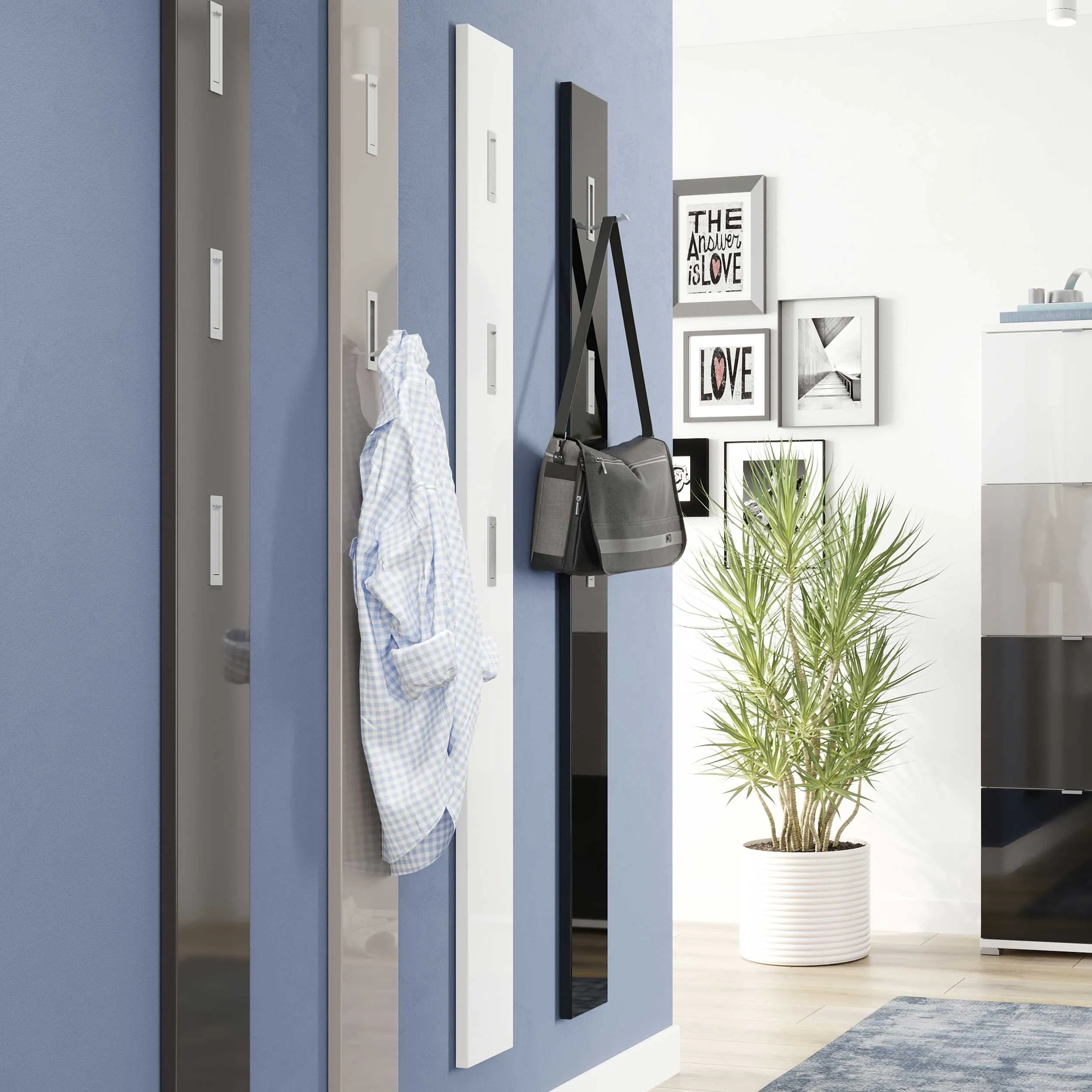 Portemanteau Clucas - blanc