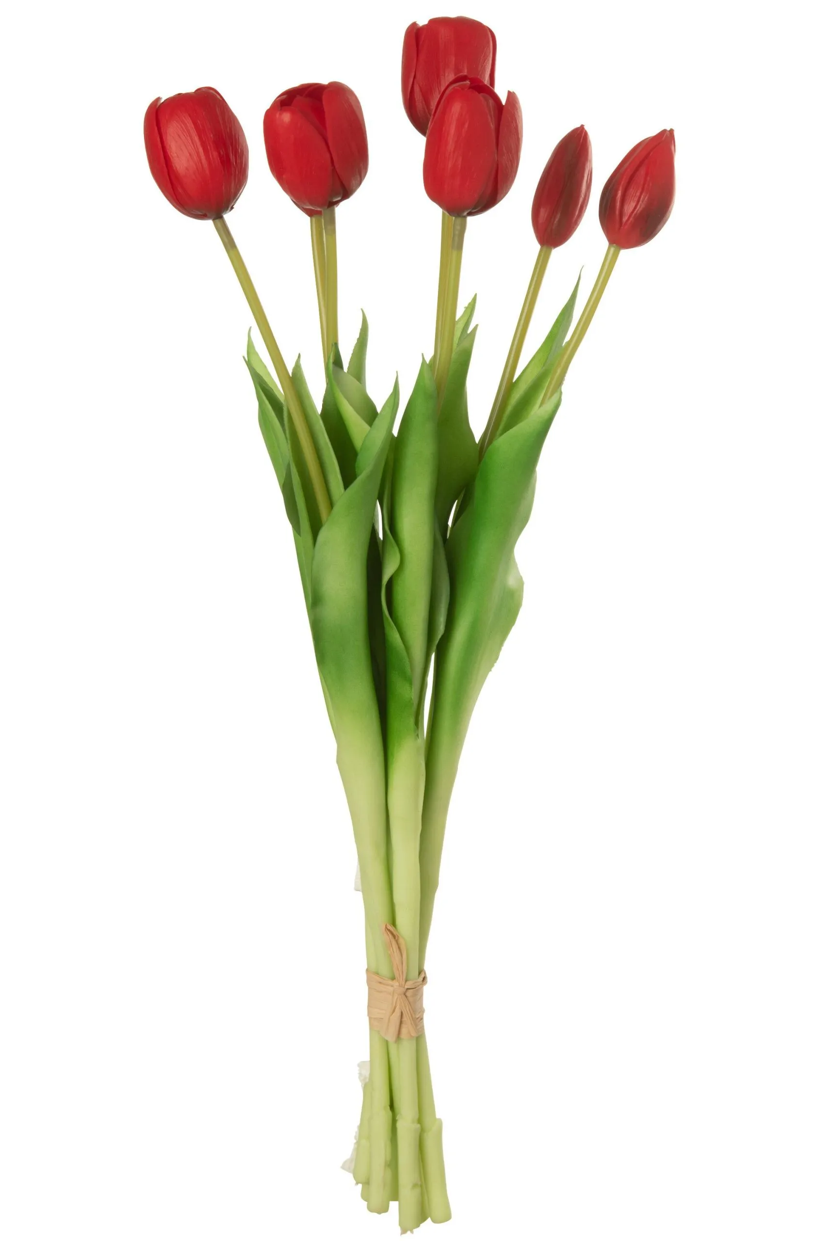 Bouquet tulipes 7pieces pu rouge large