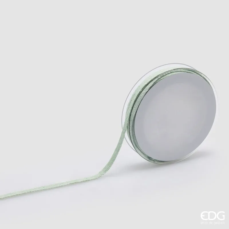 EDG Enzo De Gasperi Ribbon Cord H 0.5 Cm L 10 Mt Light Green