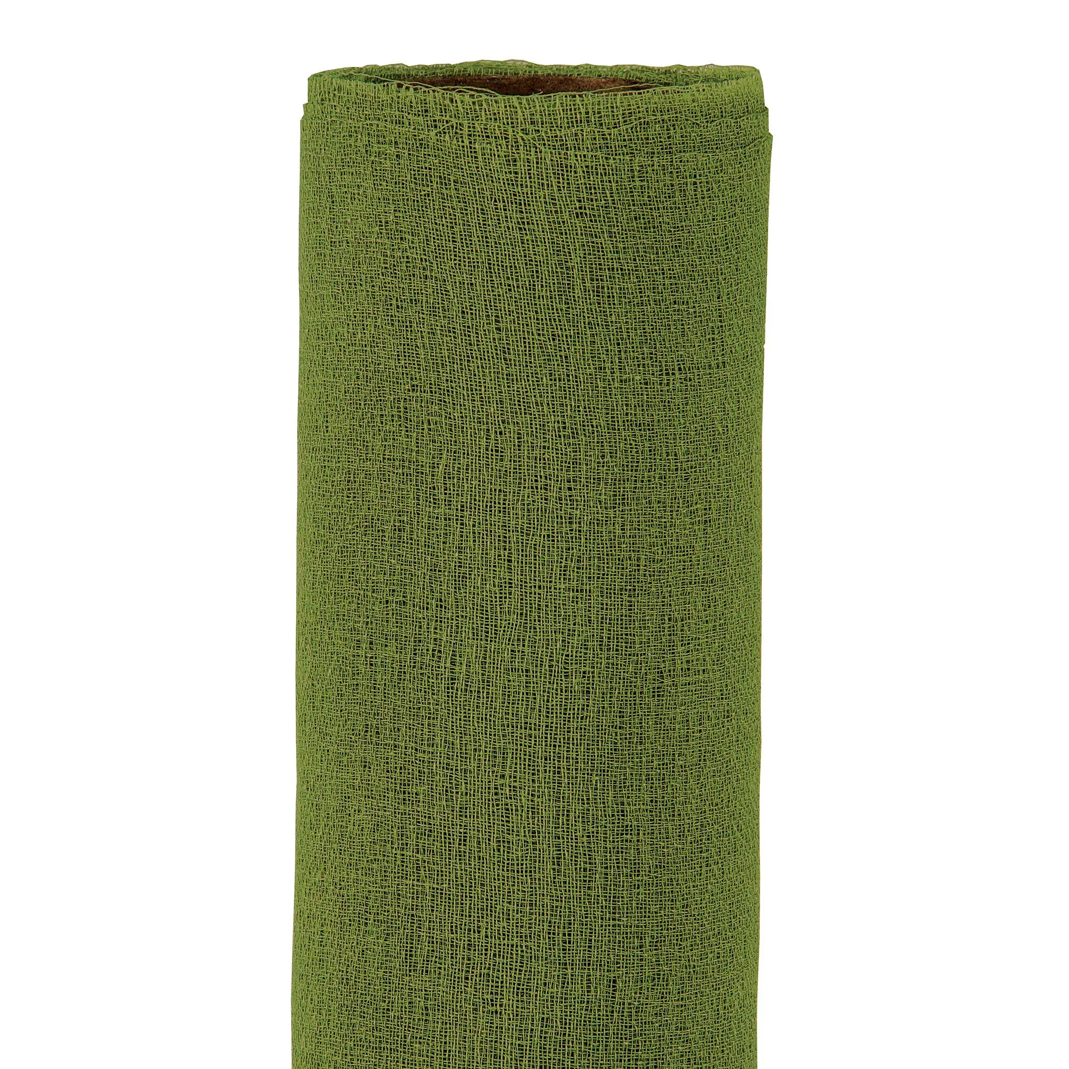 Tapis de couloir Piovaccari Délicat H 30 cm L 5 m Vert olive
