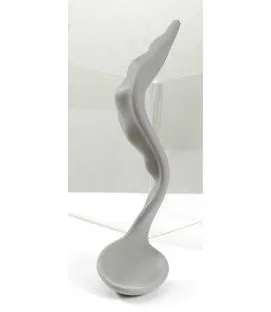 Cuillère gris silicone 4x19,3 cm Ergo 3d Saint Romain