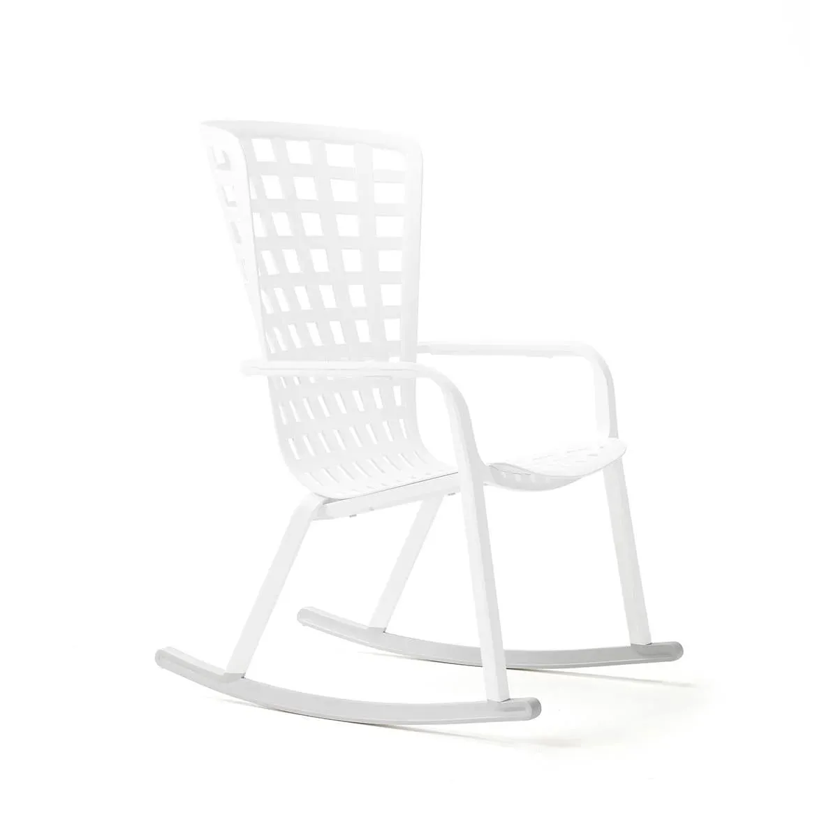 Nardi Kit Folio Rocking Pattino Rocking Chair White