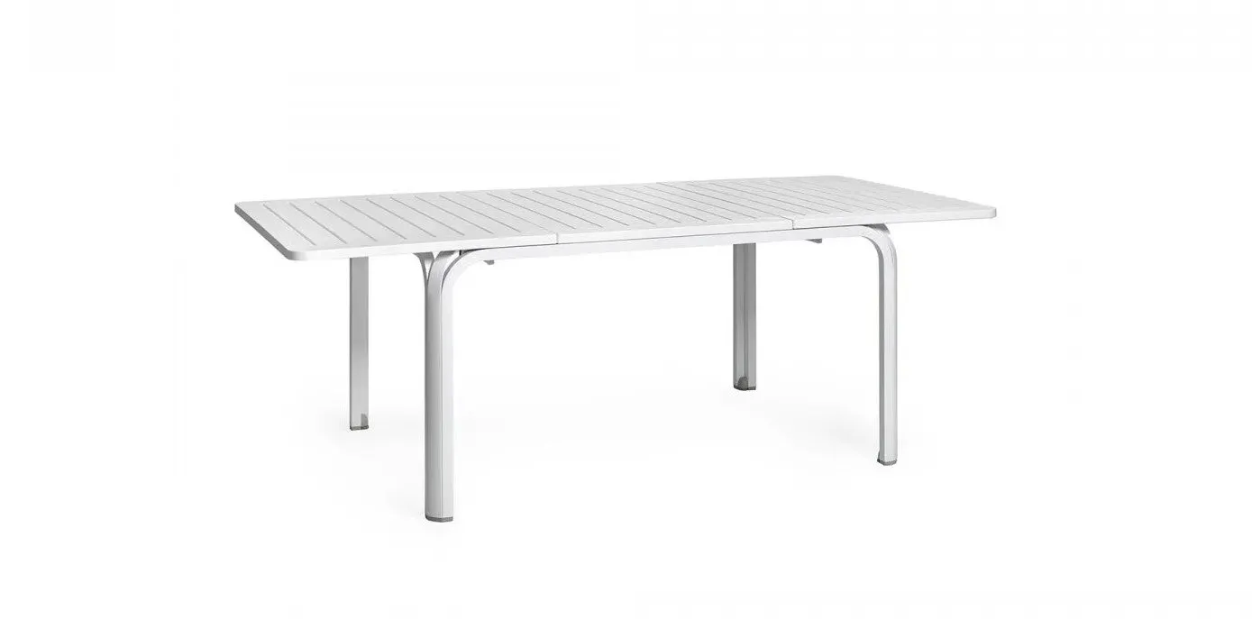 Nardi Alloro Table 140 Extensible 140 / 210 x 100 Cm H 73 Cm Dove Grey