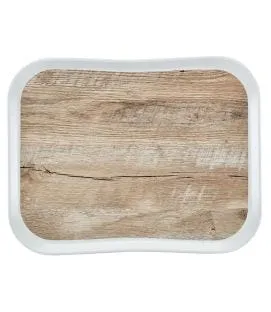 Plateau polyester beige 45,7x36,5 cm Versatray Cambro