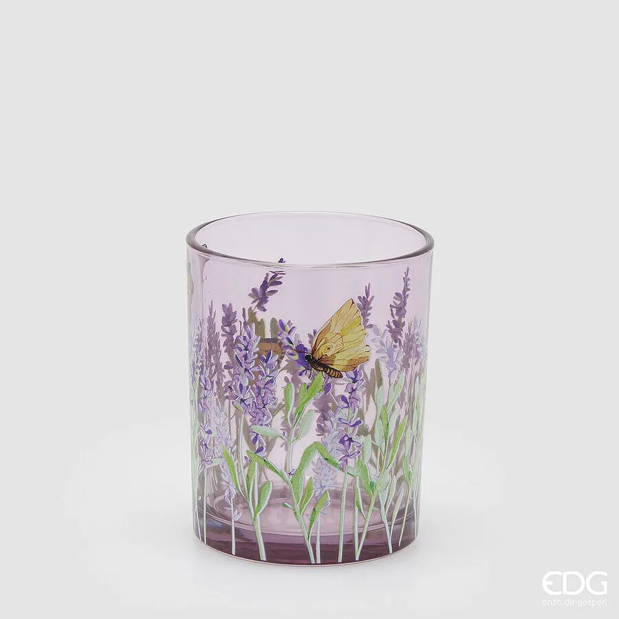 EDG Enzo De Gasperi Rudbeckia Cylinder Candle Holder H 12.5 Cm D 10 Cm