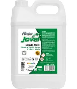 Eau de javel à 2,6% 5 L 5 doses