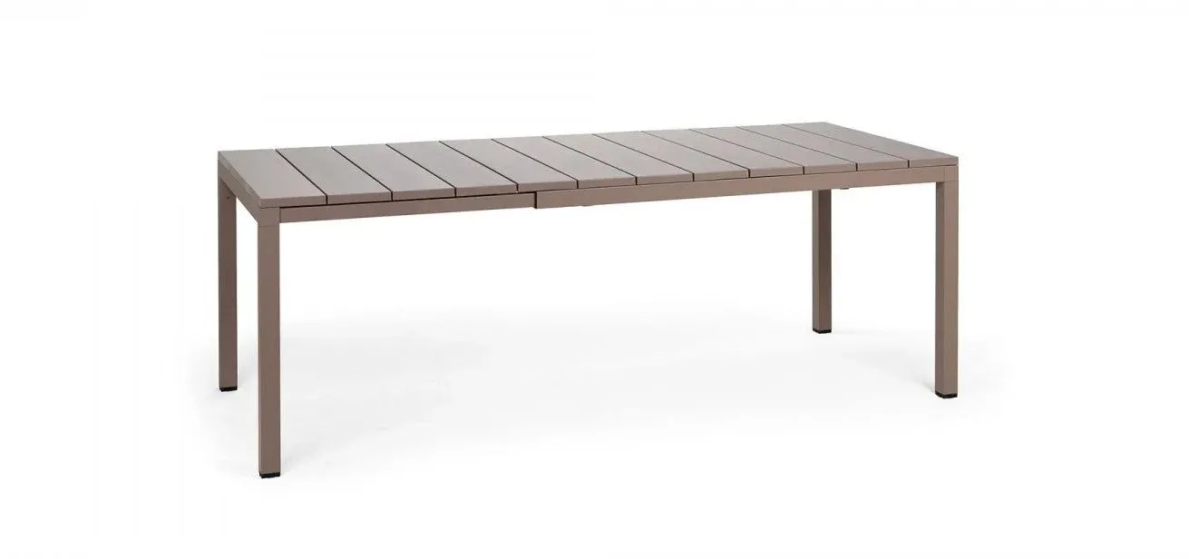 Nardi Table Rio 140 Extensible 140 / 210 x 85 Cm H 76 Cm Aluminium Dov