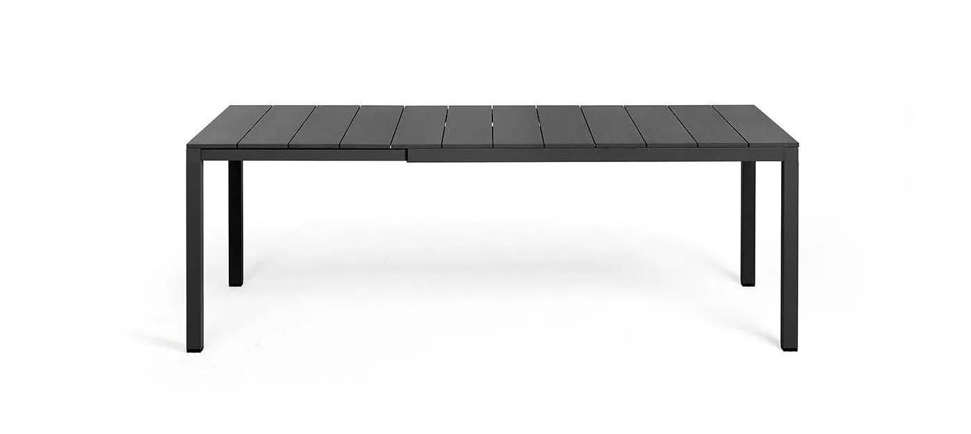 Nardi Table Rio Aluminum 140 Extensible 140 / 210 x 85 Cm H 75 Cm Anth