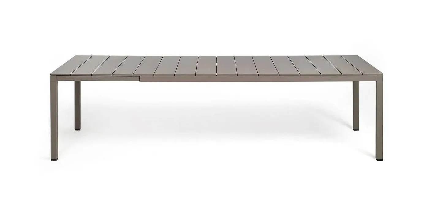 Nardi Table Rio Aluminum 210 Extensible 210 / 280 x 100 Cm H 75 Cm Dov