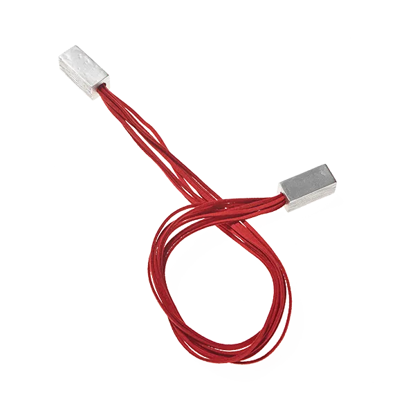 Embrasse aimantée SOFT coloris rouge - 4MURS