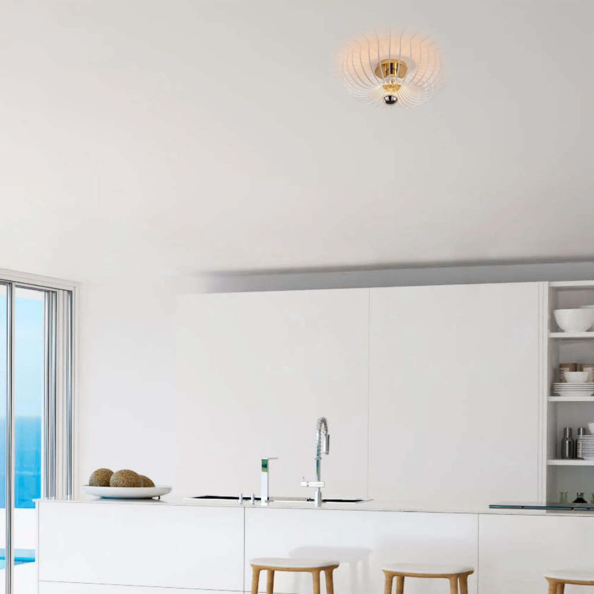 Aspendos Lustre | CORPS EN MÉTAL | Blanc