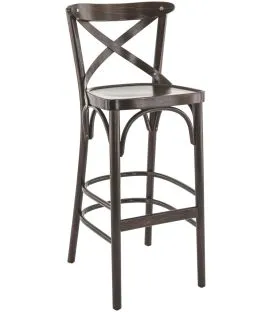 Tabouret de bar brun 108x46x45 cm Sofia