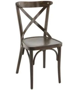 Chaise brun 87x46x45 cm Sofia