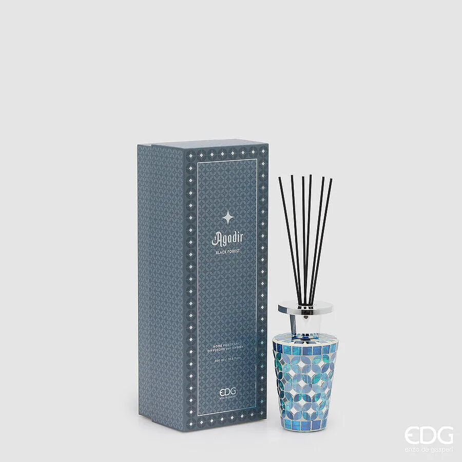 EDG Enzo De Gasperi Bottle Fragrance Agadir 300 Ml H 17.5 Cm D 9 Cm Bl