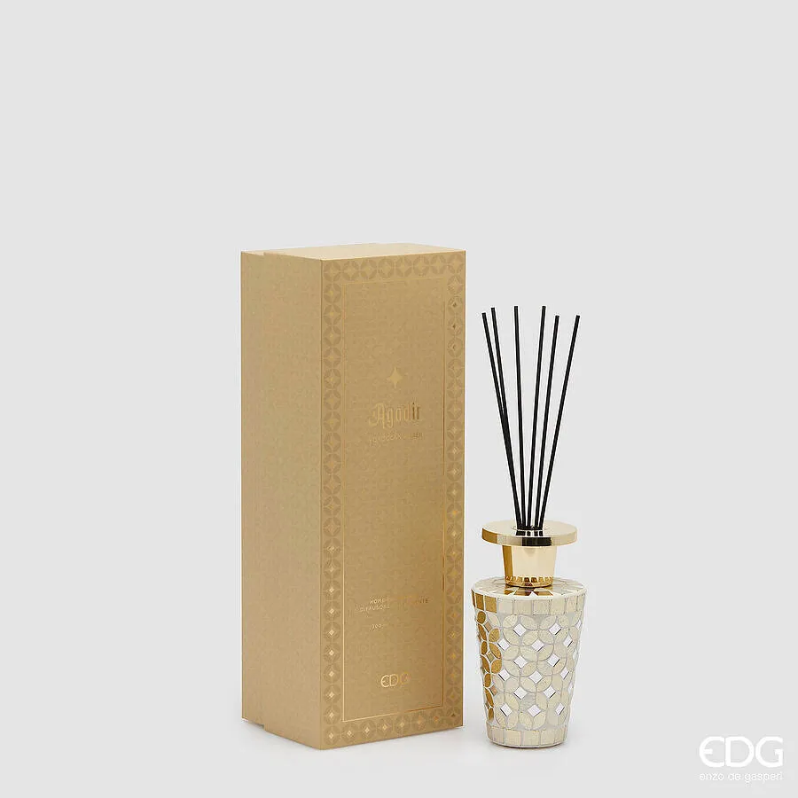 EDG Enzo De Gasperi Agadir Bottle Fragrance Diffuser 300 Ml H 17.5 Cm
