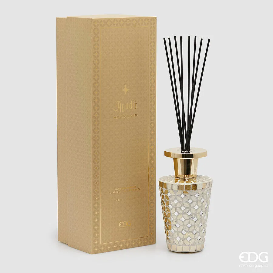 EDG Enzo De Gasperi Agadir Bottle Diffuser 1,000 Ml H 24 Cm D 13 Cm Mo