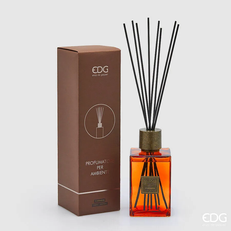 EDG Enzo De Gasperi Square Bottle Fragrance Diffuser 1.200 Ml H 22 Cm