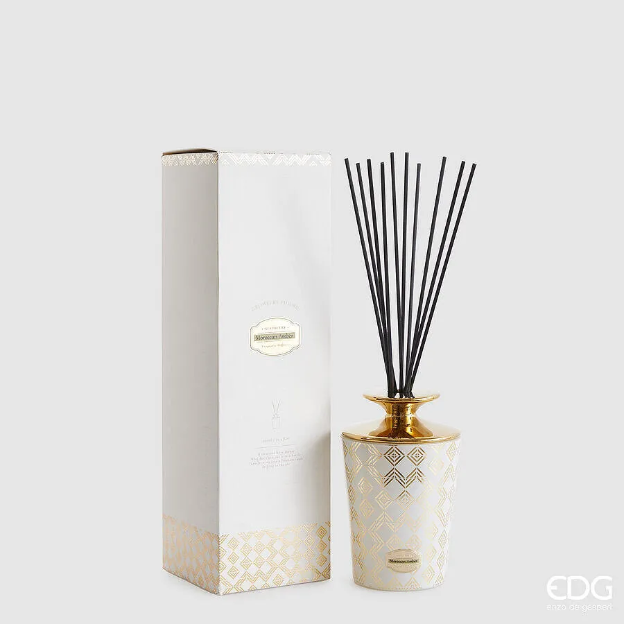 EDG Enzo De Gasperi Enigma Bottle Diffuser 900 Ml H 20.5 Cm Moroccan A