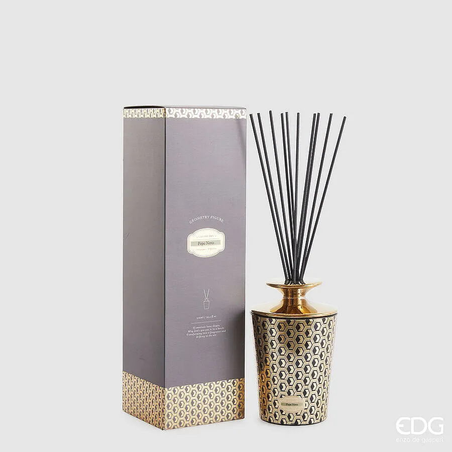 EDG Enzo De Gasperi Enigma Bottle Fragrance 900 Ml H 20.5 Cm Black Pep