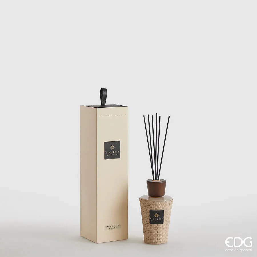 EDG Enzo De Gasperi Perfumer Leather Bottle 150 Ml H 13.5 Cm Moroccan