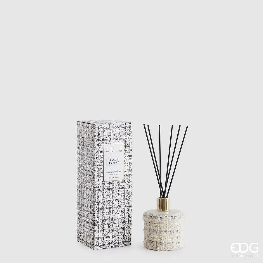 EDG Enzo De Gasperi Perfumer Bottle Boucle 200 Ml H 10.5 Cm Black Fore