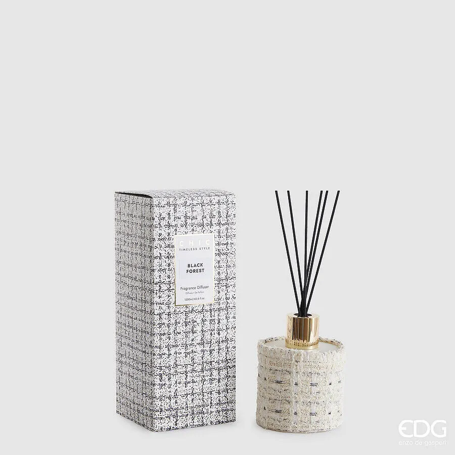 EDG Enzo De Gasperi Perfumer Bottle Boucle 500 Ml H 14 Cm Black Forest