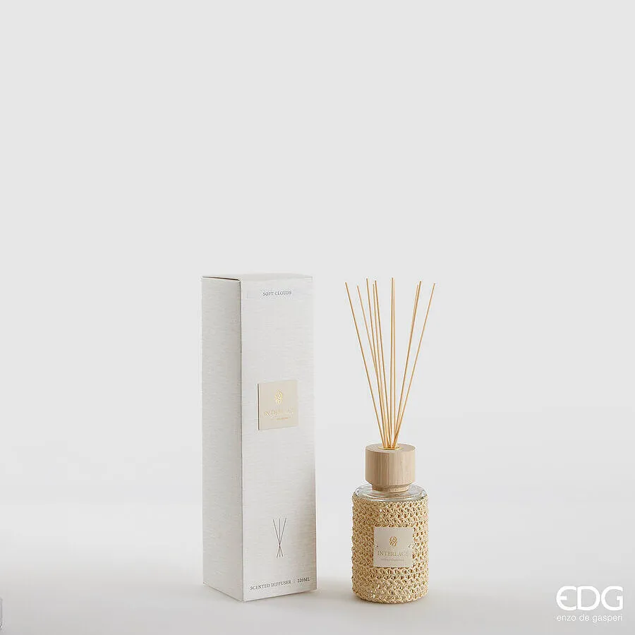 EDG Enzo De Gasperi Embrace Bottle Fragrance 220 Ml H 14 Cm Soft Cloud