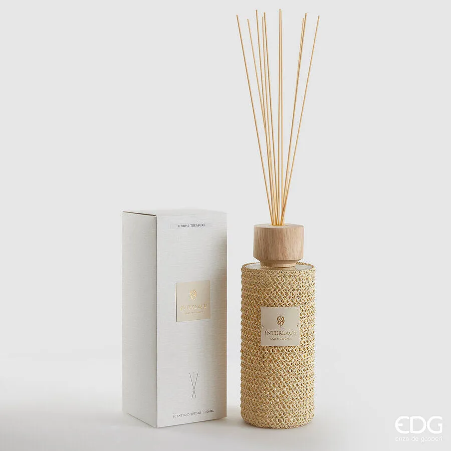 EDG Enzo De Gasperi Embrace Bottle Diffuser 1.200 Ml H 28 Cm Soft Clou