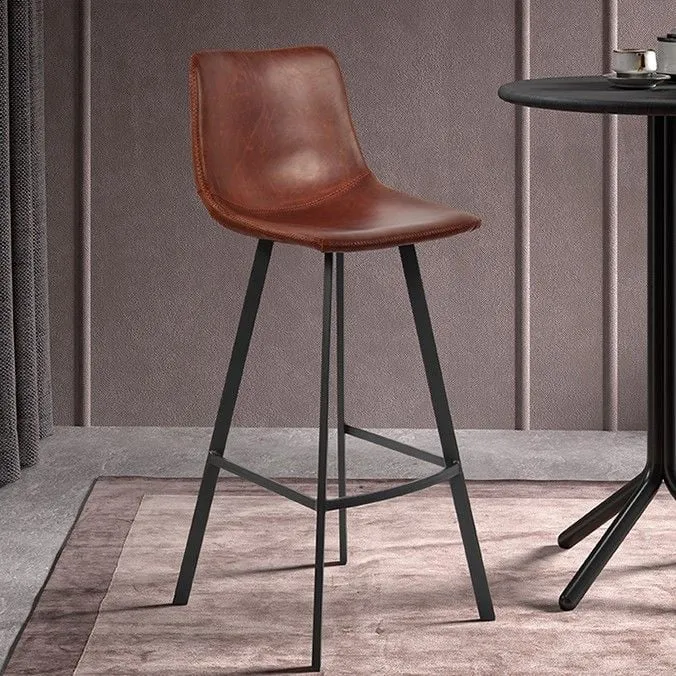 Tabouret de bar Ozan 88cm - brun