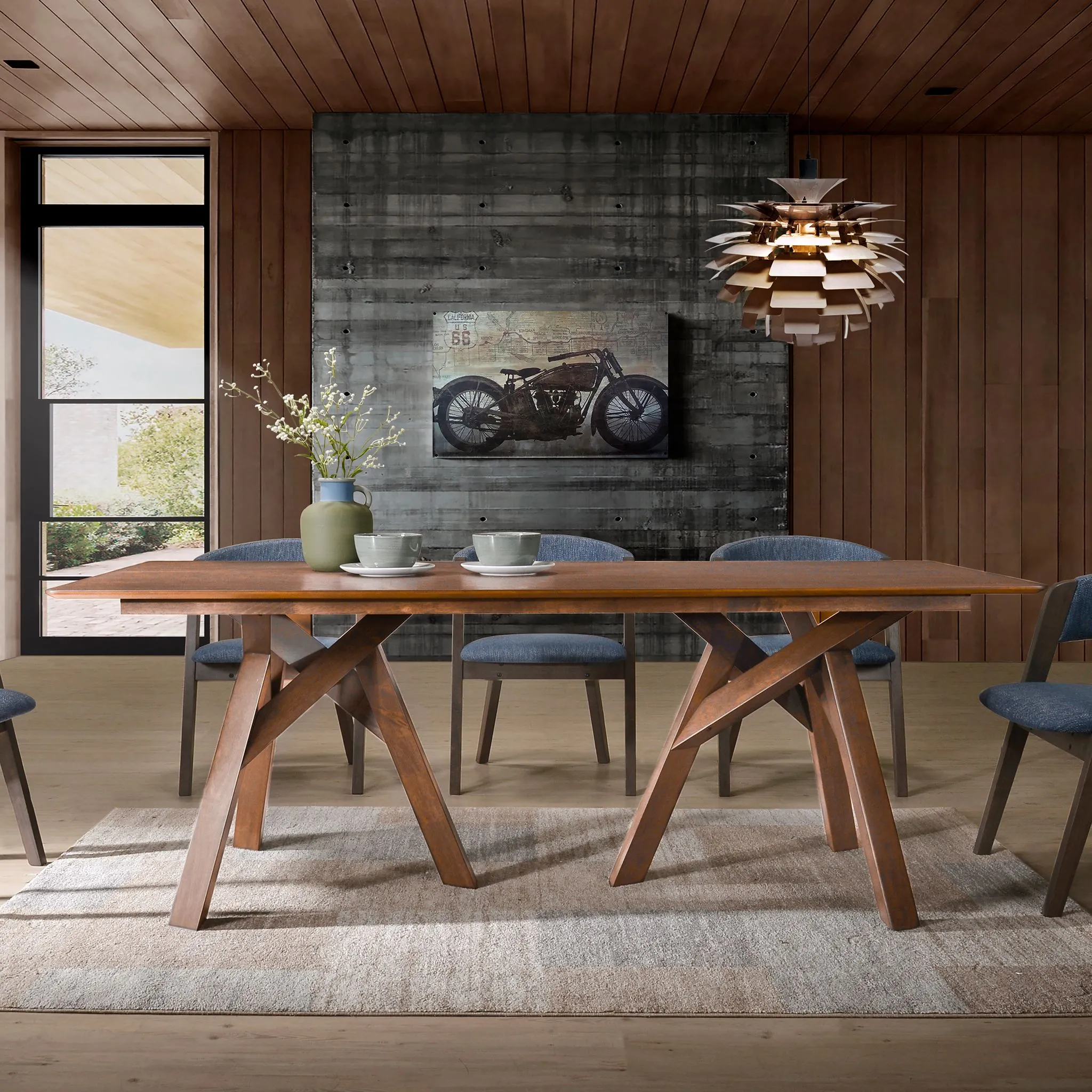 Table à manger Enric 200cm - noyer