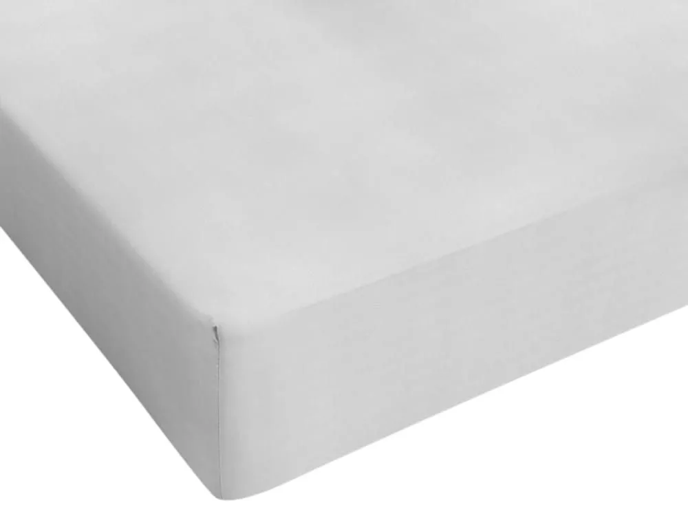 Drap-housse Jersey blanc 80/90/100x200cm