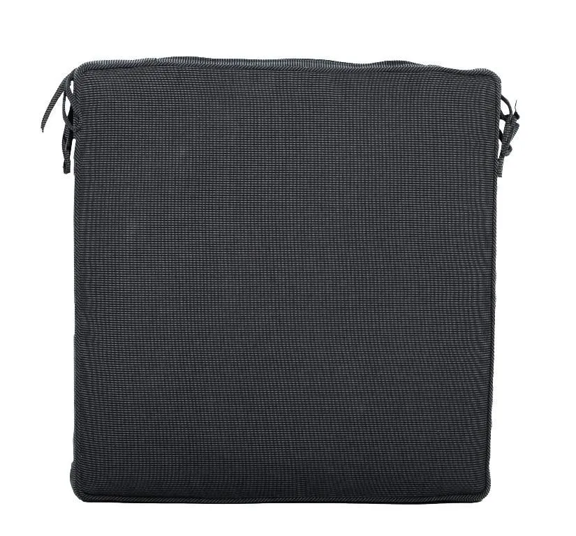 Coussin chaise de jardin empilable - anthracite