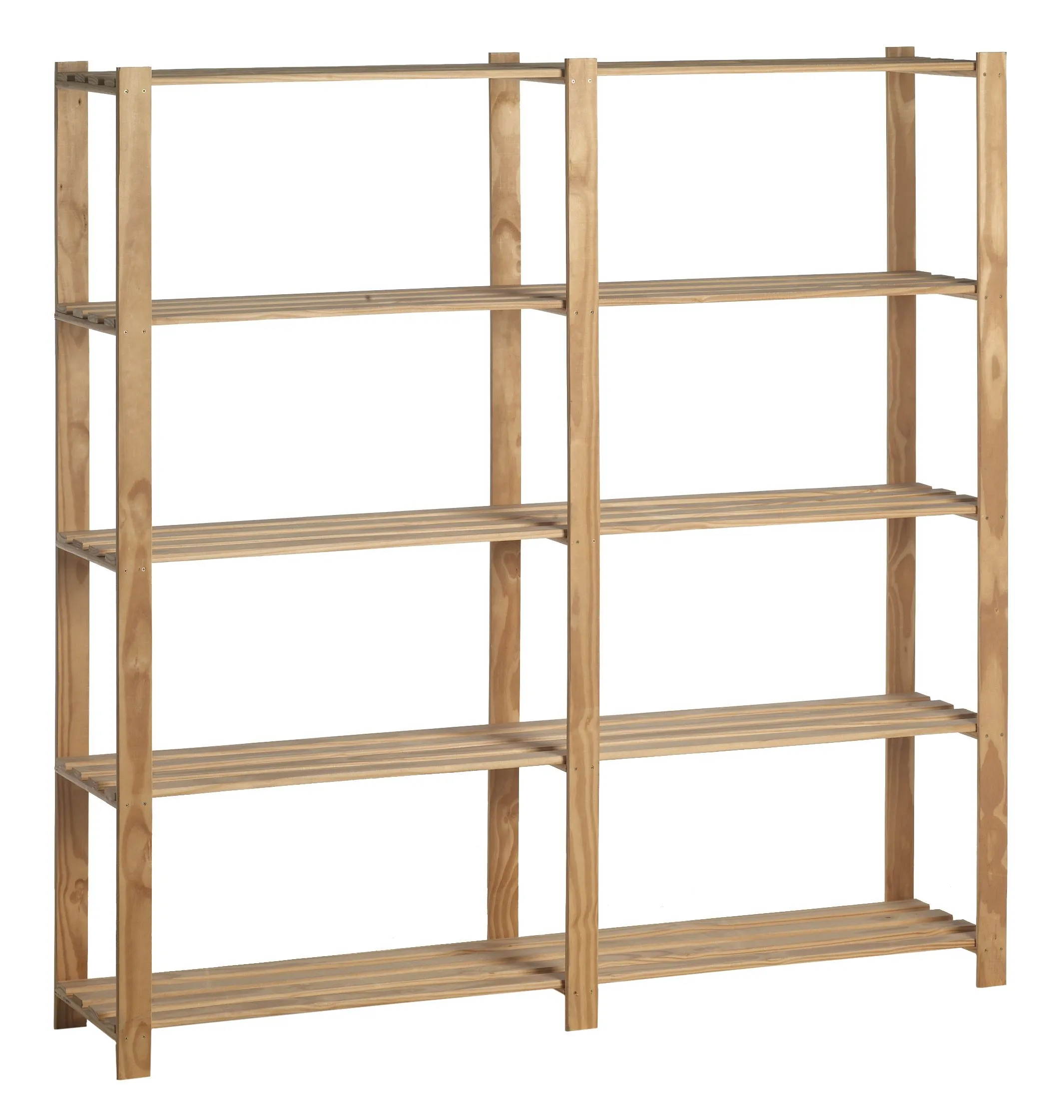 Etagère double en bois