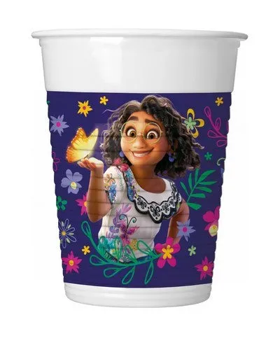 Bigiemme Plastic Glass Encanto 200 Ml Cf 8 Pcs