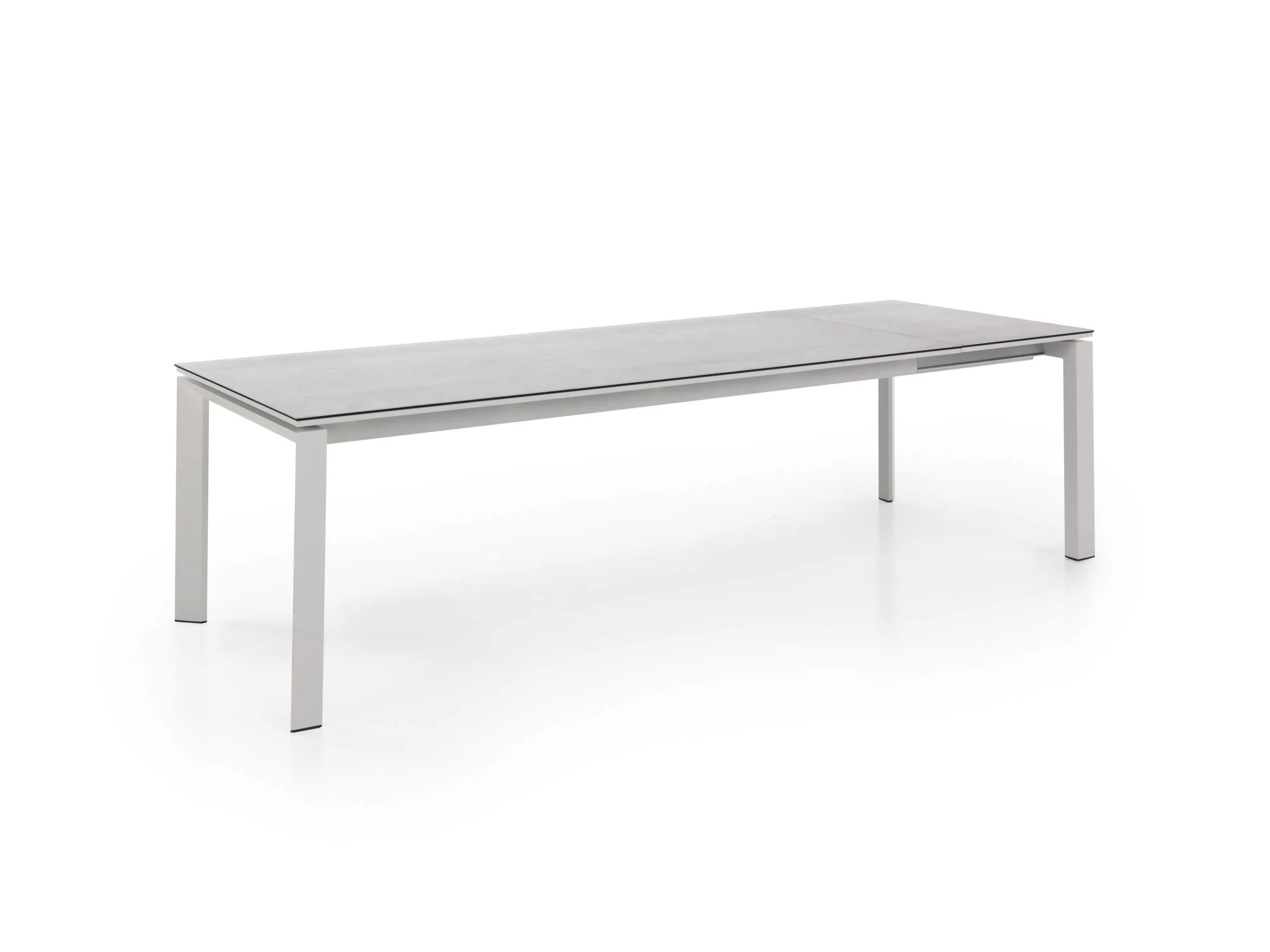 Table de jardin extensible Bettini 220/280 - blanc