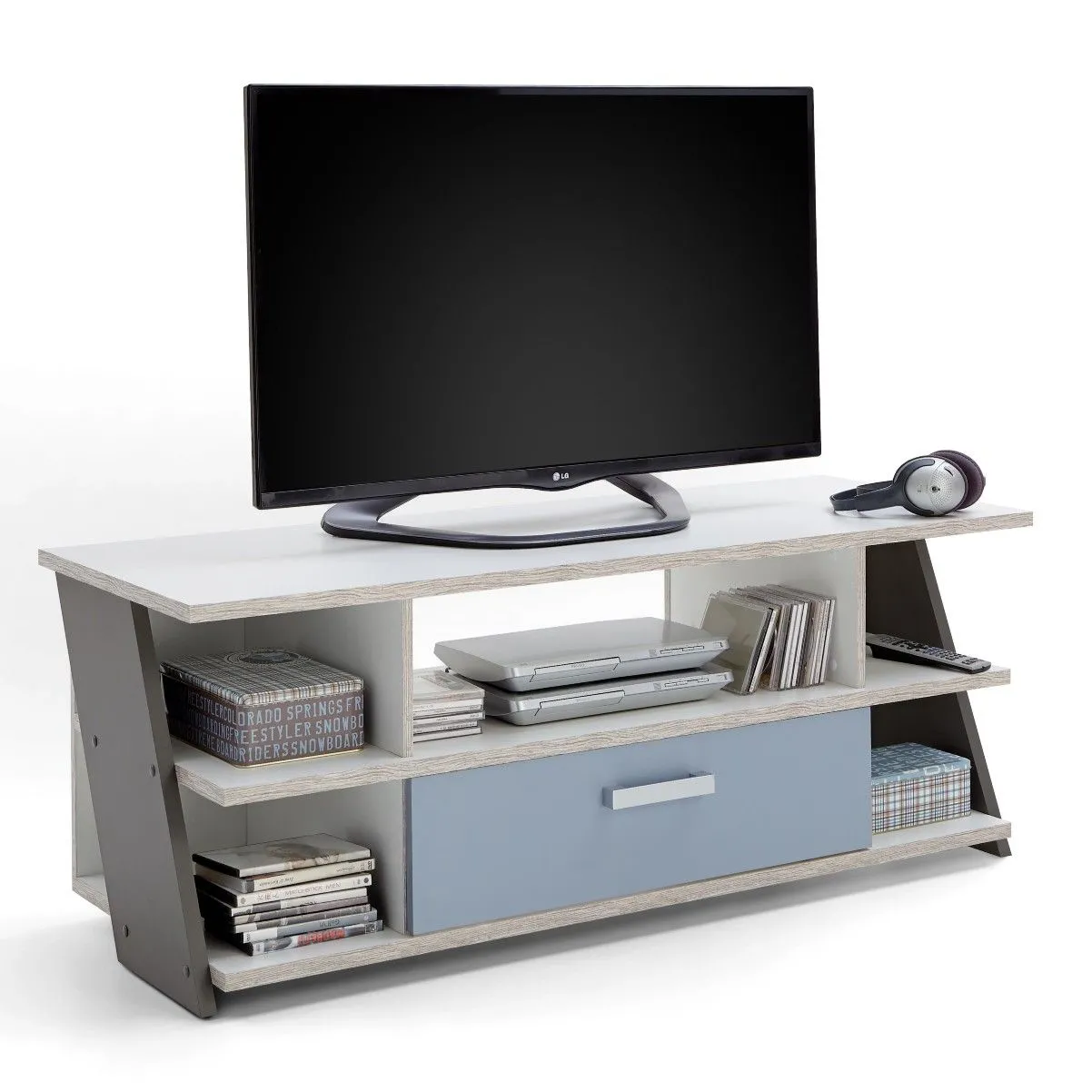 Meuble TV Nano 135cm - gris