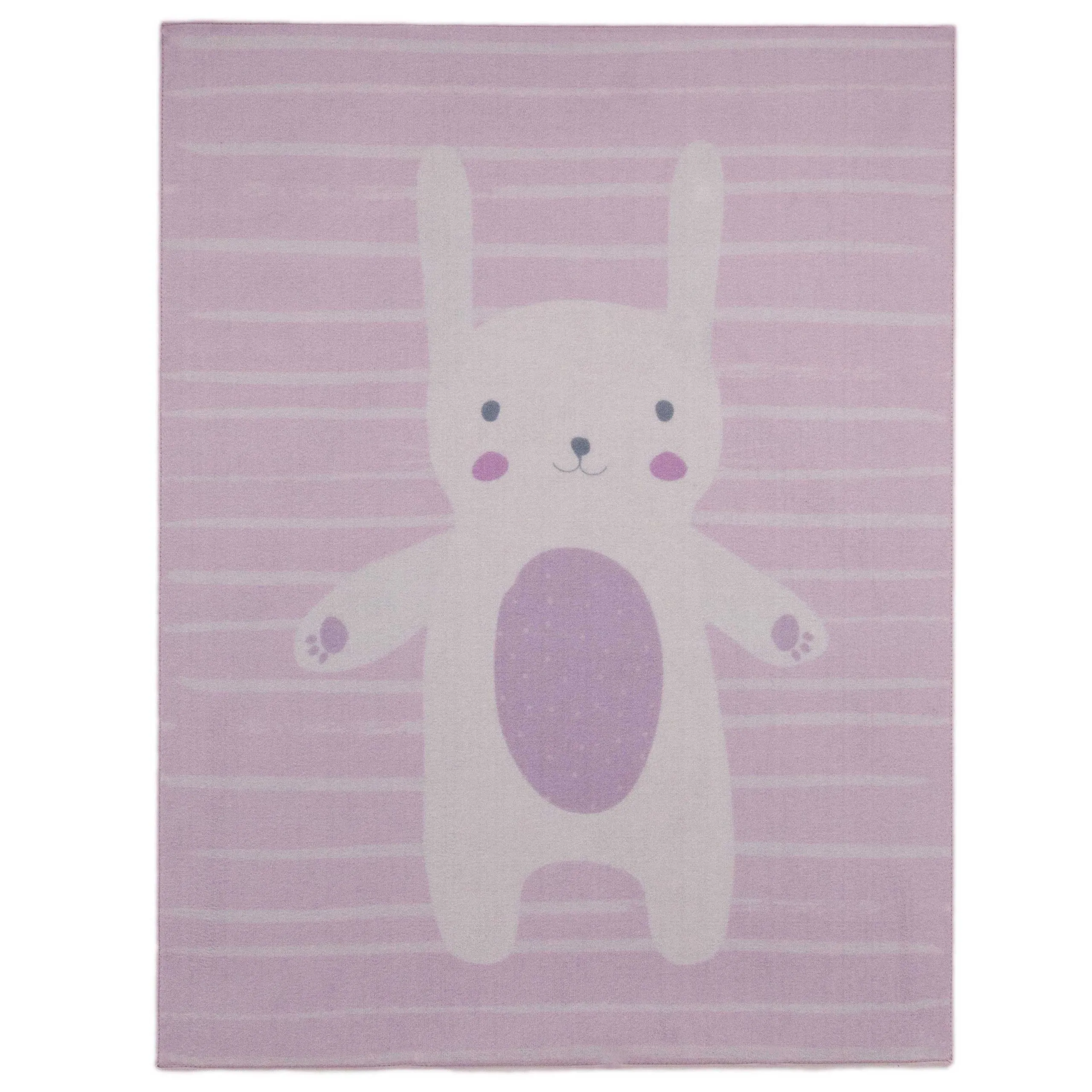 Tapis enfant Bunny - rose